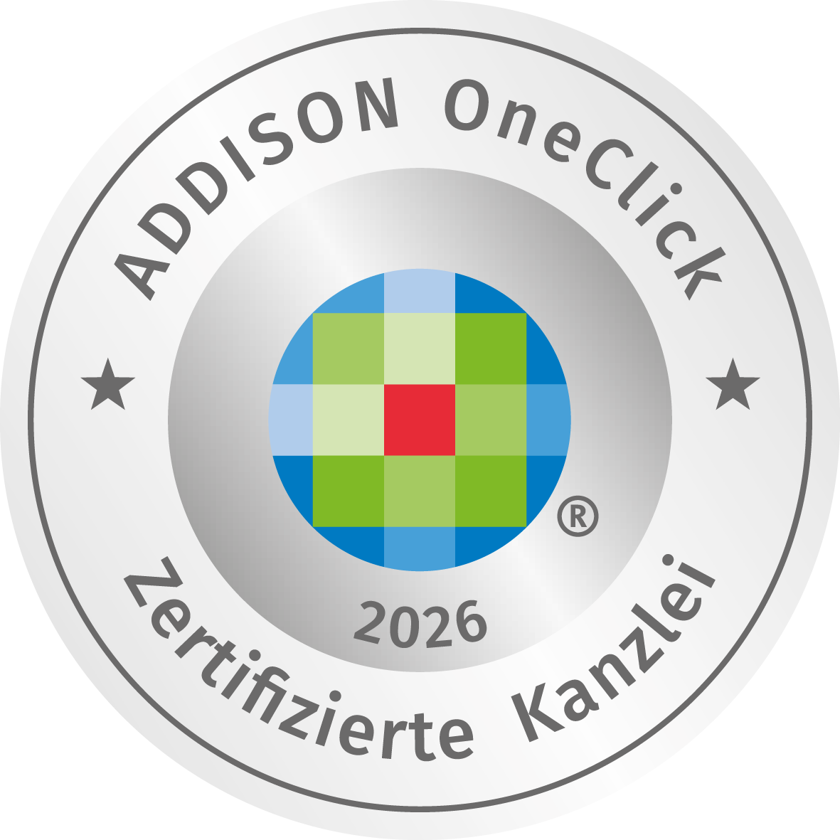 Addison OneClick Zertifizierte Kanzlei 2026 - HS Treuhand GmbH